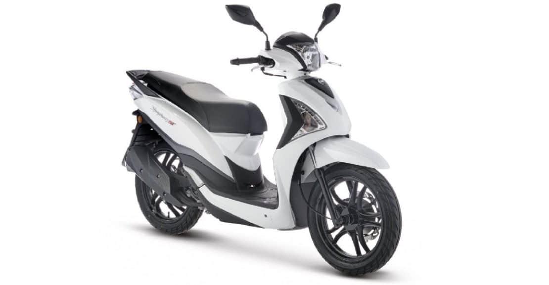SYM Symphony 50 E5 scooter rental in Ohrid, North Macedonia – budget-friendly city ride