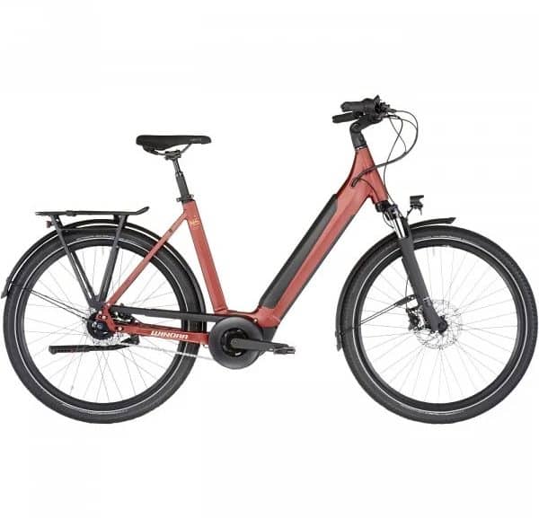 Winora Sinus N5 e-bike rental in Ohrid, North Macedonia – comfortable and eco-friendly cycling