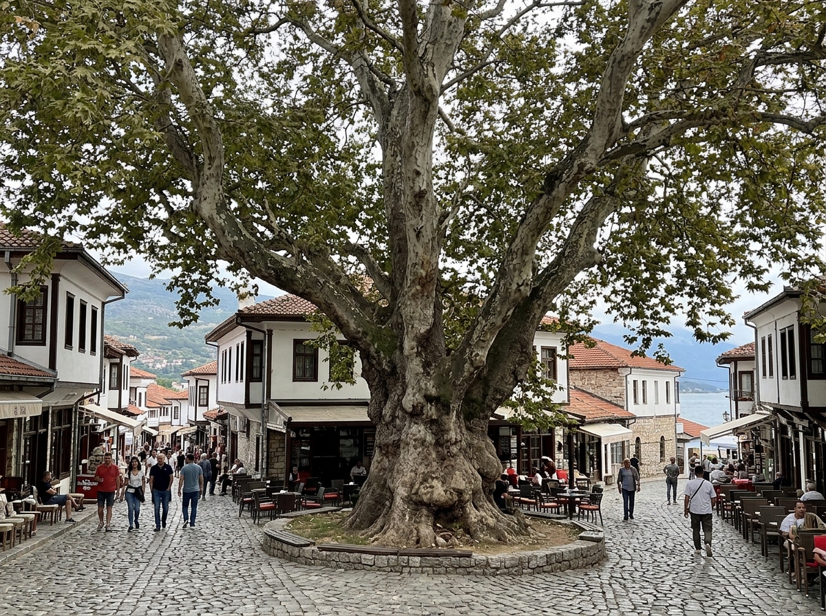 The Chinar Tree of Ohrid: Over 1,000 Years Living History chinar tree