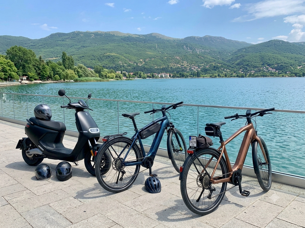 Rent a Bike, E-Bike or Scooter in Ohrid gemini generated image esbgnlesbgnlesbg