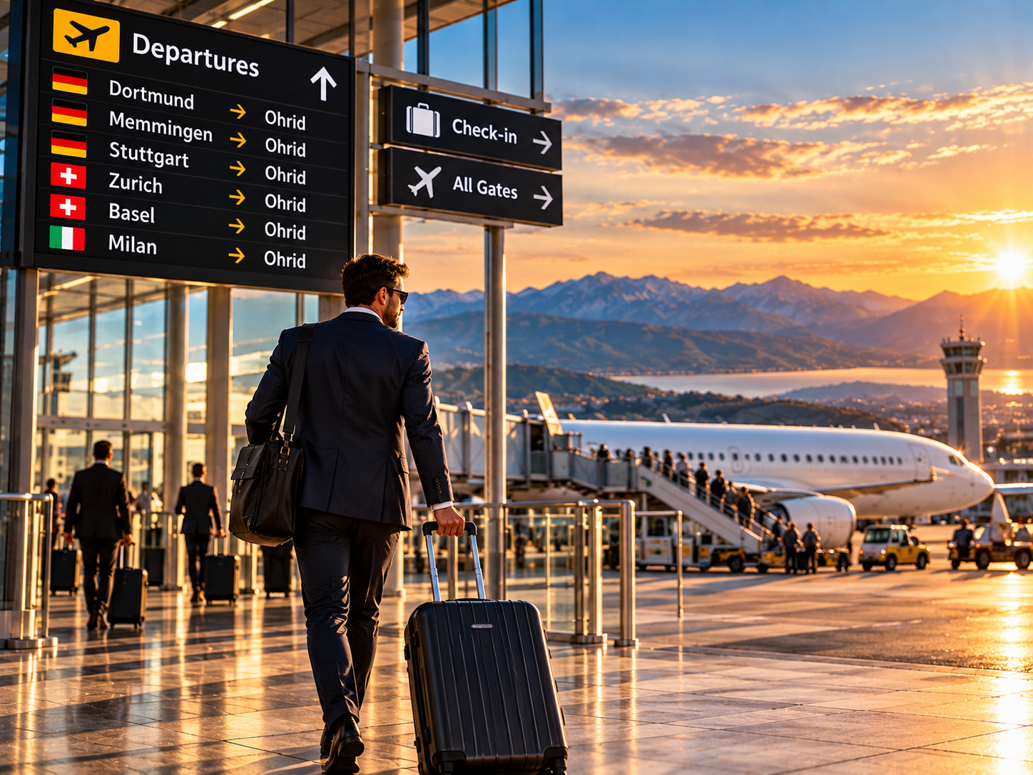 Coming Home from Switzerland to Macedonia? GOGO is here!